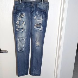 ALMOST FAMOUS DENIM JEANS SIZE 5